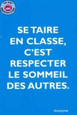 et lésé dormir lé otre c la baze du respect